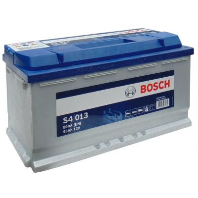Bosch Silver S4 akkumulátor, 12V 95Ah 800A, J+ EU, 0092S40130, magas